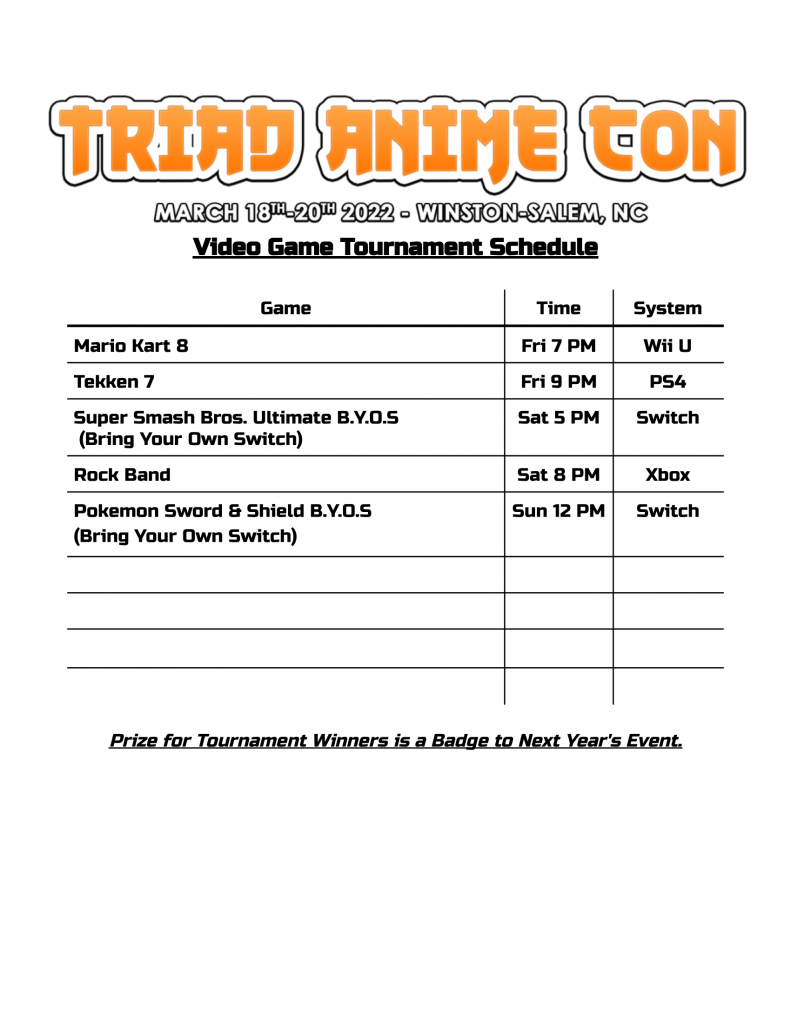 Arcade and Videogame Room Triad Anime Con