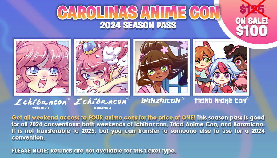 2025 Calendar Anime Season Passes lanni paloma